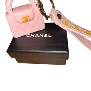 Mini Handbag Keychain with Box! and Lanyard!